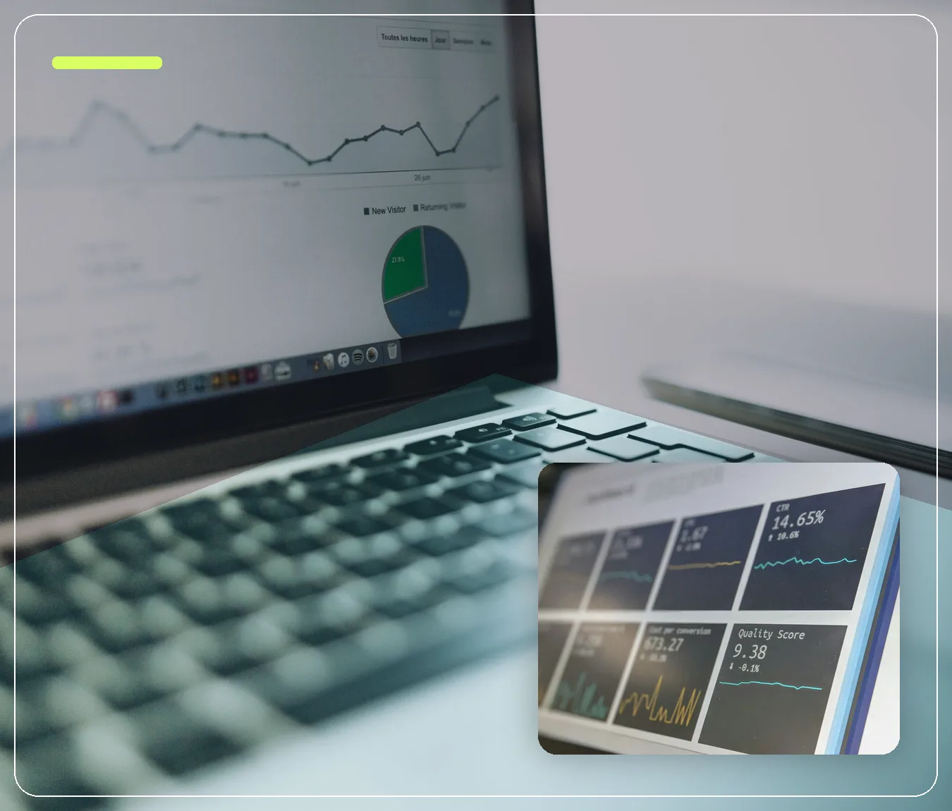 Performance marketing metrics dashboard