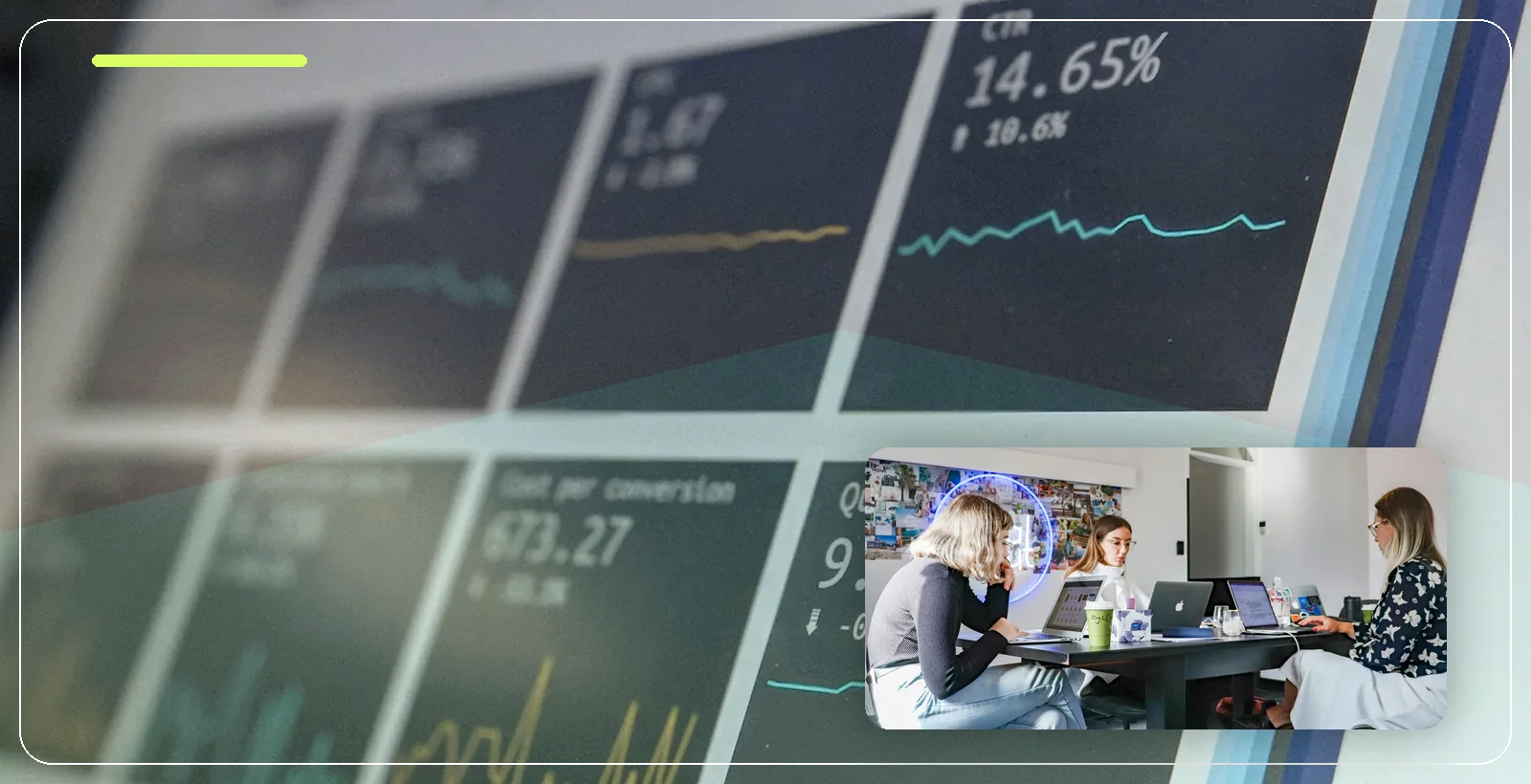 Performance marketing metrics dashboard