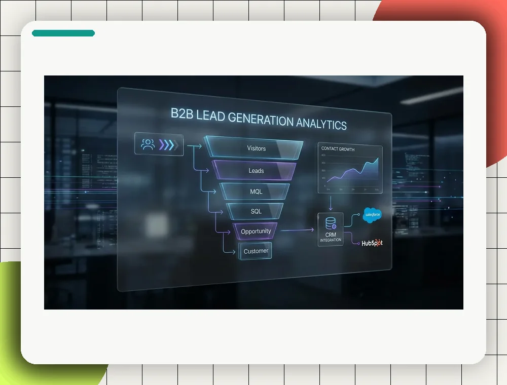 Lead Generation Funnel portfolio visual