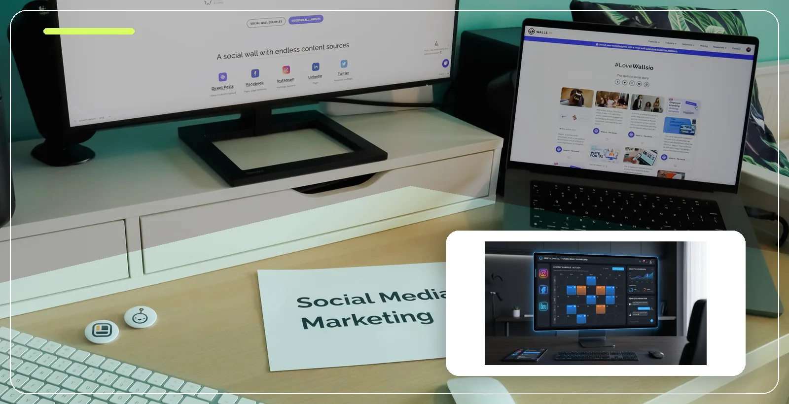 Digital strategy team collaborating in a modern workspace
