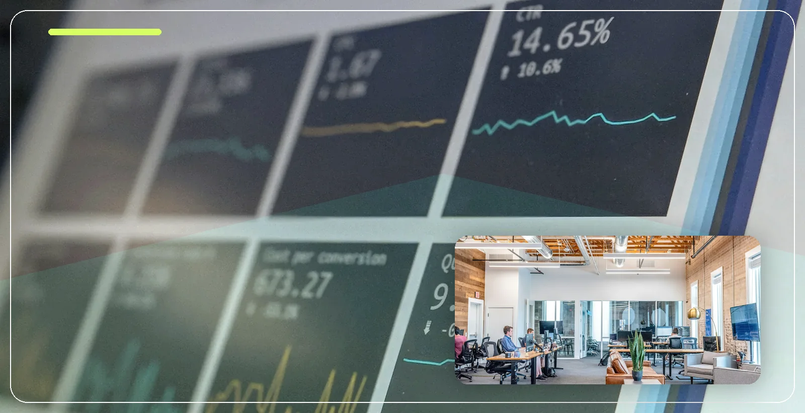 Performance marketing metrics dashboard